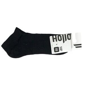 Hollow No Show Socks Alpaca Temperature Regulating- LARGE- Black